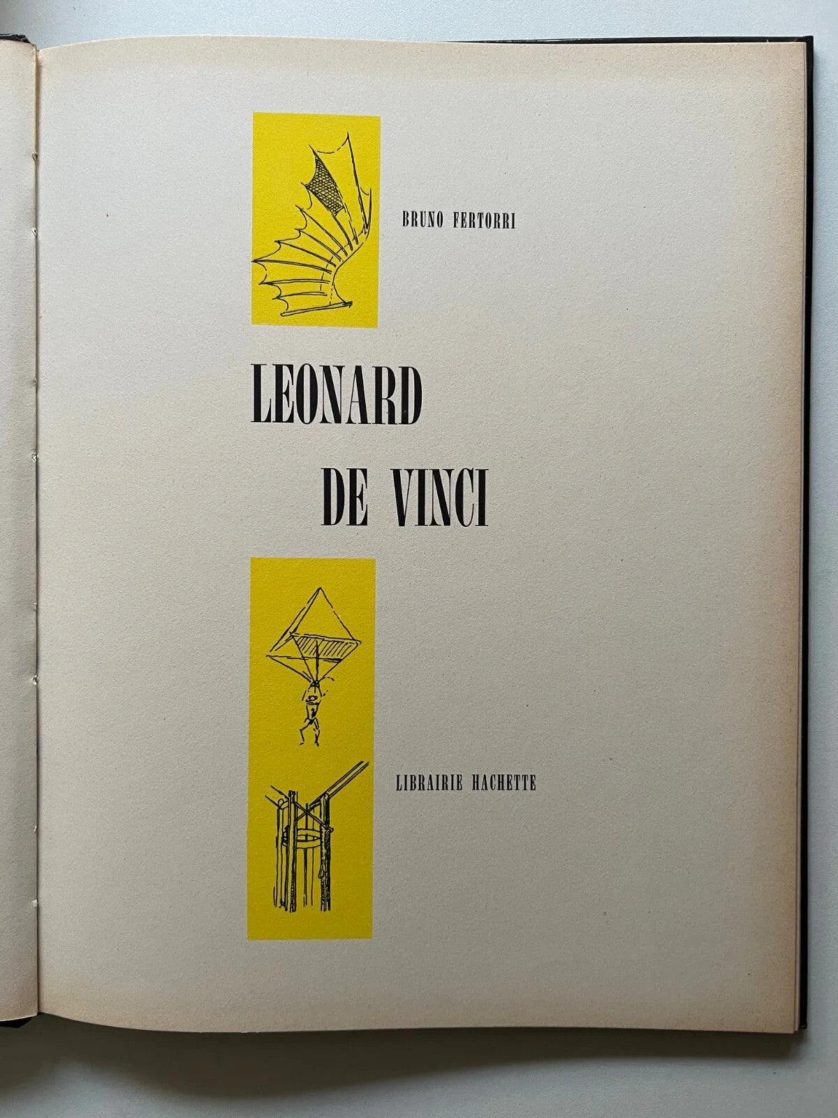 LEONARD DE VINCI HACHETTE 1960 LES ALBUMS ENCYCLOPEDIQUES ILLUSTRATO