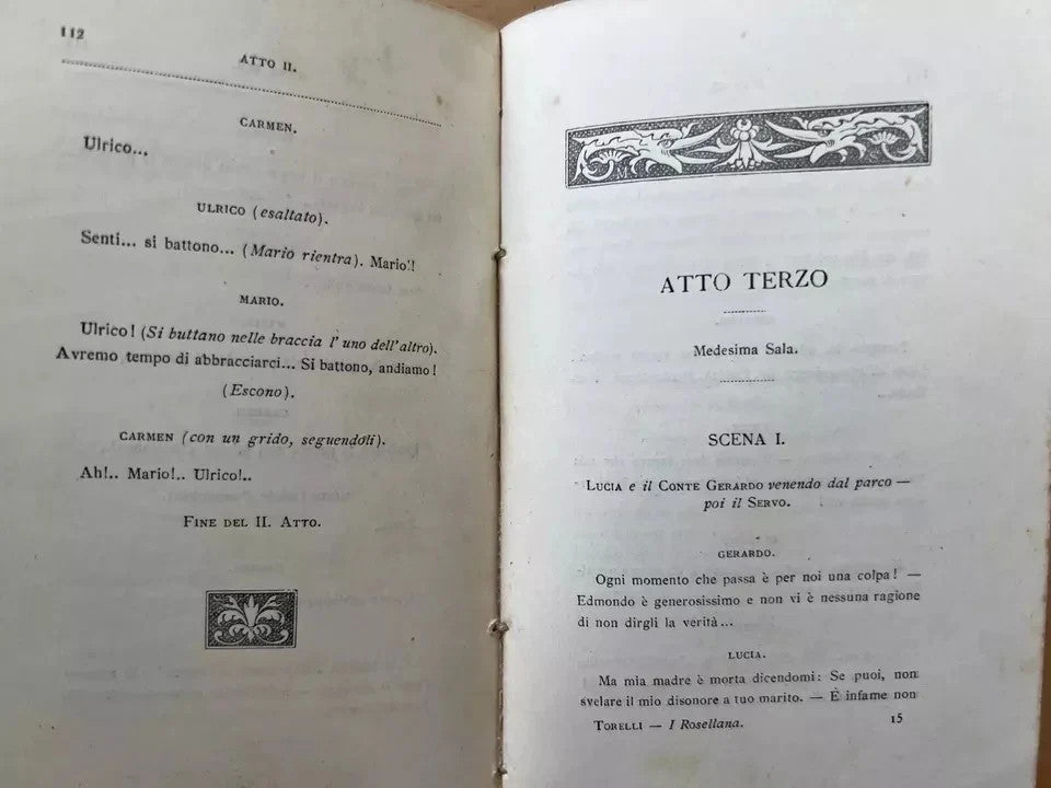 CONFESSIONI DI UN AUTORE DRAMMATICO UNITO A I ROSELLANA O L’AMORE CHE DURA 1881