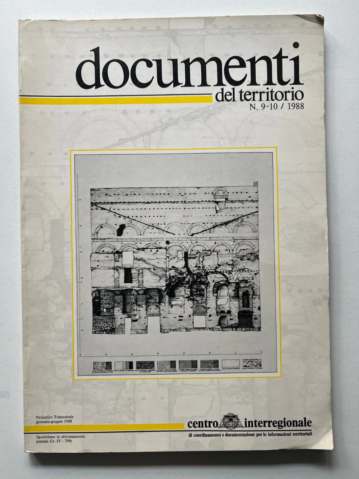 RIVISTA DOCUMENTI DEL TERRITORIO N. 9 - 10 / 1988 GEOLOGIA, CARTOGRAFIA, INGEGNE
