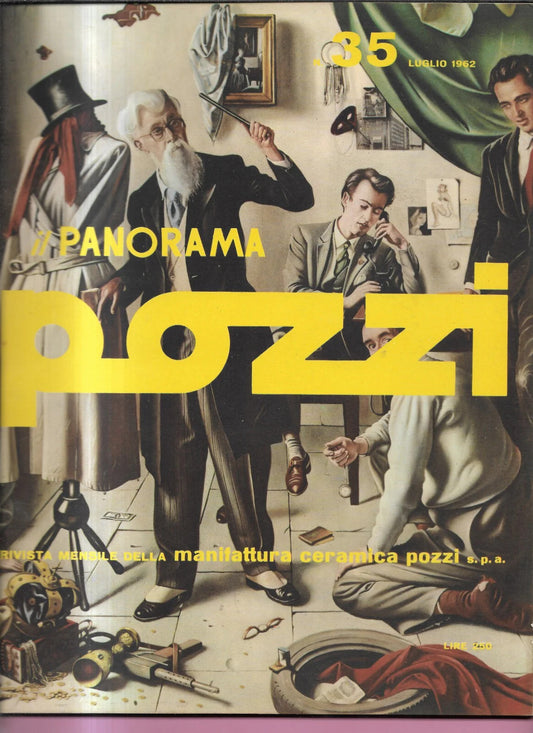 RIVISTA IL PANORAMA POZZI N. 35 LUGLIO 1962 GREGORIO SCILTIAN GIO PONTI ARCHITET