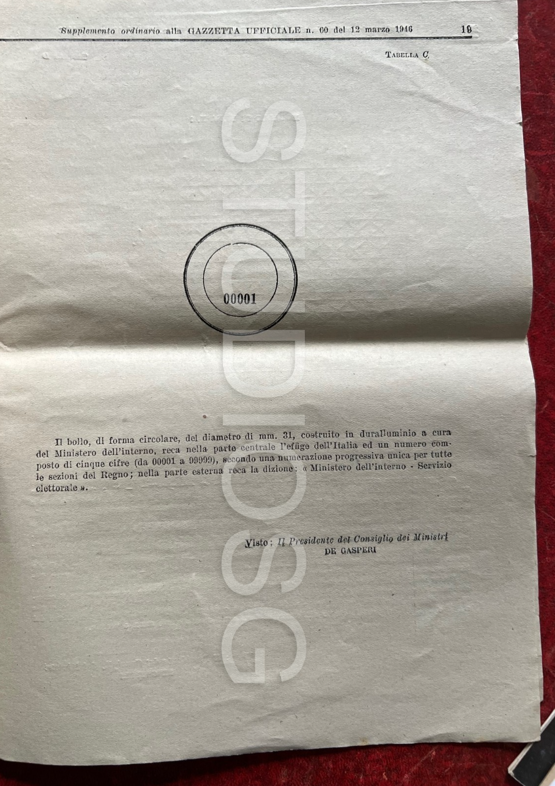 GAZZETTA UFFICIALE 12 MARZO 1946 NORME ELEZIONE DEPUTATI ASSEMBLEA COSTITUENTE