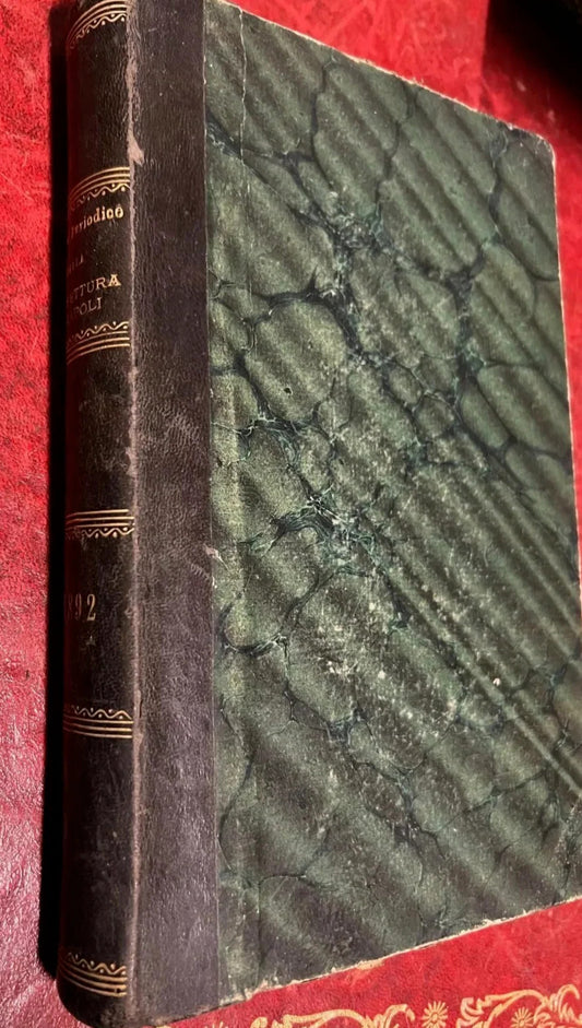 FOGLIO PERIODICO DELLA PREFETTURA DI NAPOLI 1892 ANNATA COMPLETA STORIA LOCALE