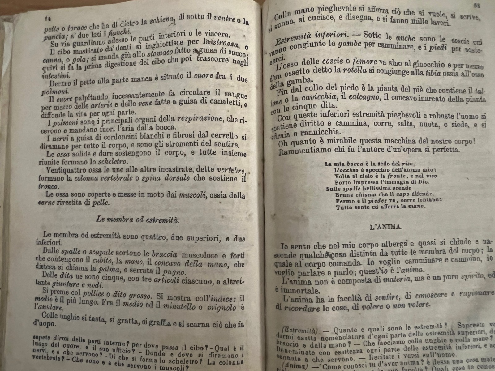 IL SECONDO LIBRO DEI FANCIULLETTI OSSIA LETTURE GRADUATE A. PARATO 1871