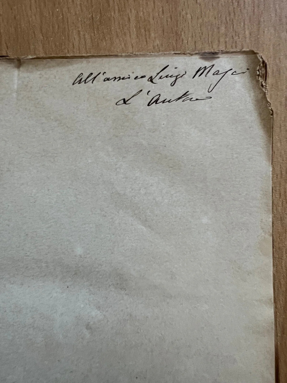 NICOLA SANTAMARIA POLITICA NUOVA 1883 FIRENZE L'ARTE DELLA STAMPA DEDICA AUTOGRA