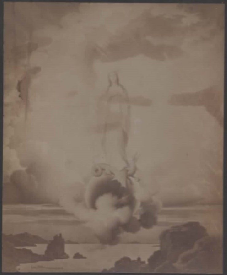 Photograph. Gesellschaft Berlin 1897 C. Muller L'Immacolata Concezione albumina