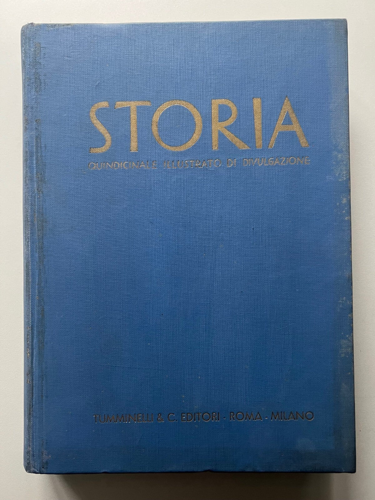 STORIA QUINDICINALE ILLUSTRATO TUMMINELLI 1938 ANNATA COMPLETA DAL N. 1 AL 14