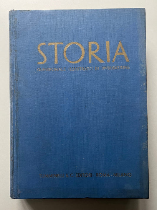 STORIA QUINDICINALE ILLUSTRATO TUMMINELLI 1938 ANNATA COMPLETA DAL N. 1 AL 14
