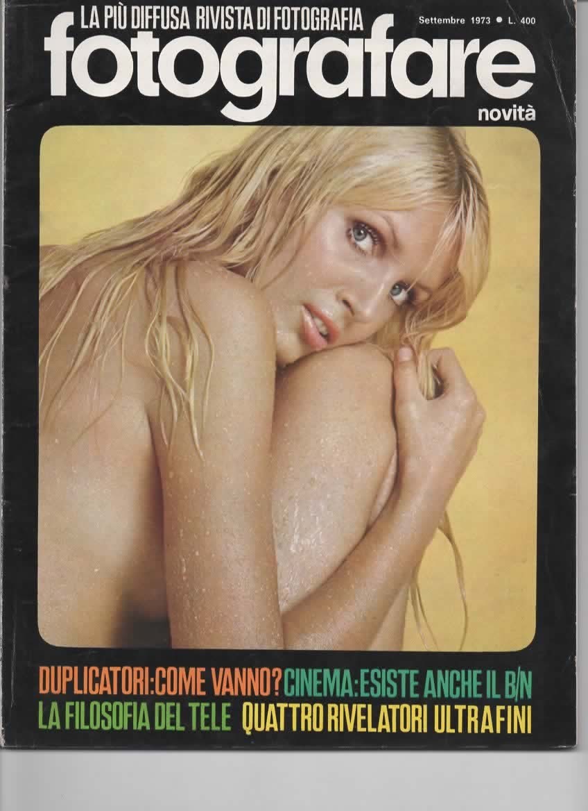 RIVISTA FOTOGRAFARE ANNO II N 9 SETTEMBRE 1973
