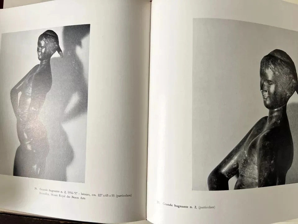 EMILIO GRECO A CURA DI FORTUNATO BELLONZI EDITALIA ROMA 1962 CON COFANETTO