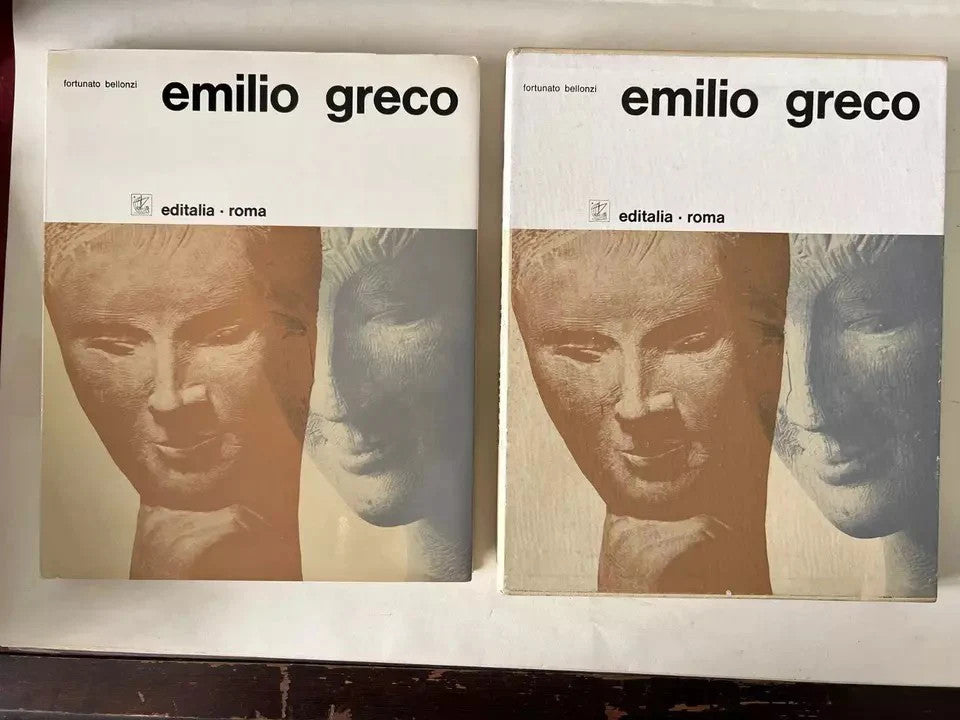 EMILIO GRECO A CURA DI FORTUNATO BELLONZI EDITALIA ROMA 1962 CON COFANETTO