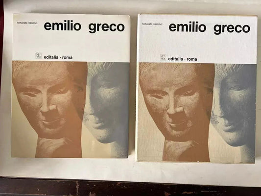 EMILIO GRECO A CURA DI FORTUNATO BELLONZI EDITALIA ROMA 1962 CON COFANETTO