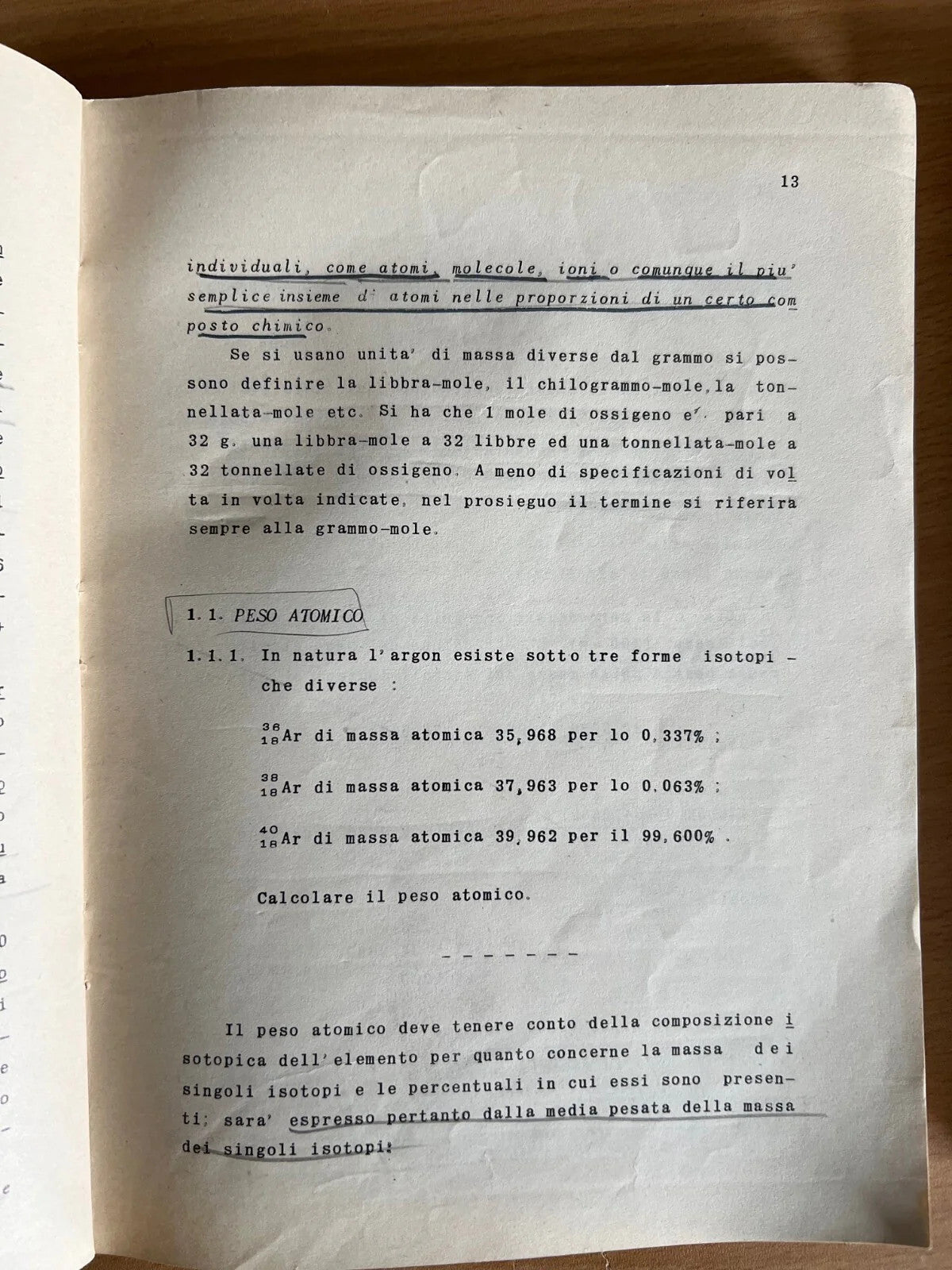 PROBLEMI DI CHIMICA VOL. 1 E 2, BURI - MAROTTA - NAPOLI, LIGUORI EDITORE 1977