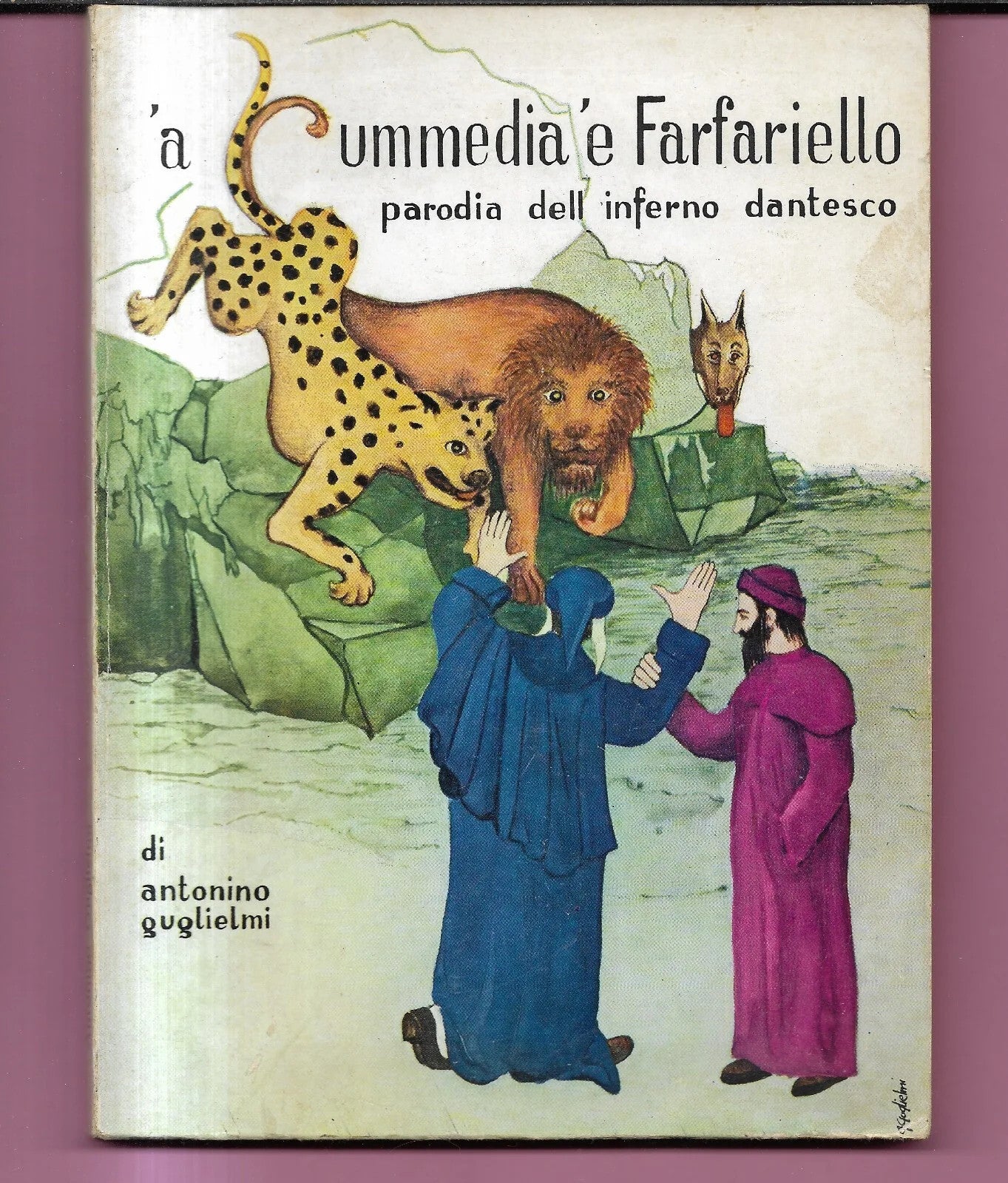 GUGLIELMI 'A CUMMEDIA E' FARFARIELLO PARODIA DELL'INFERNO DANTESCO NAPOLI 1973