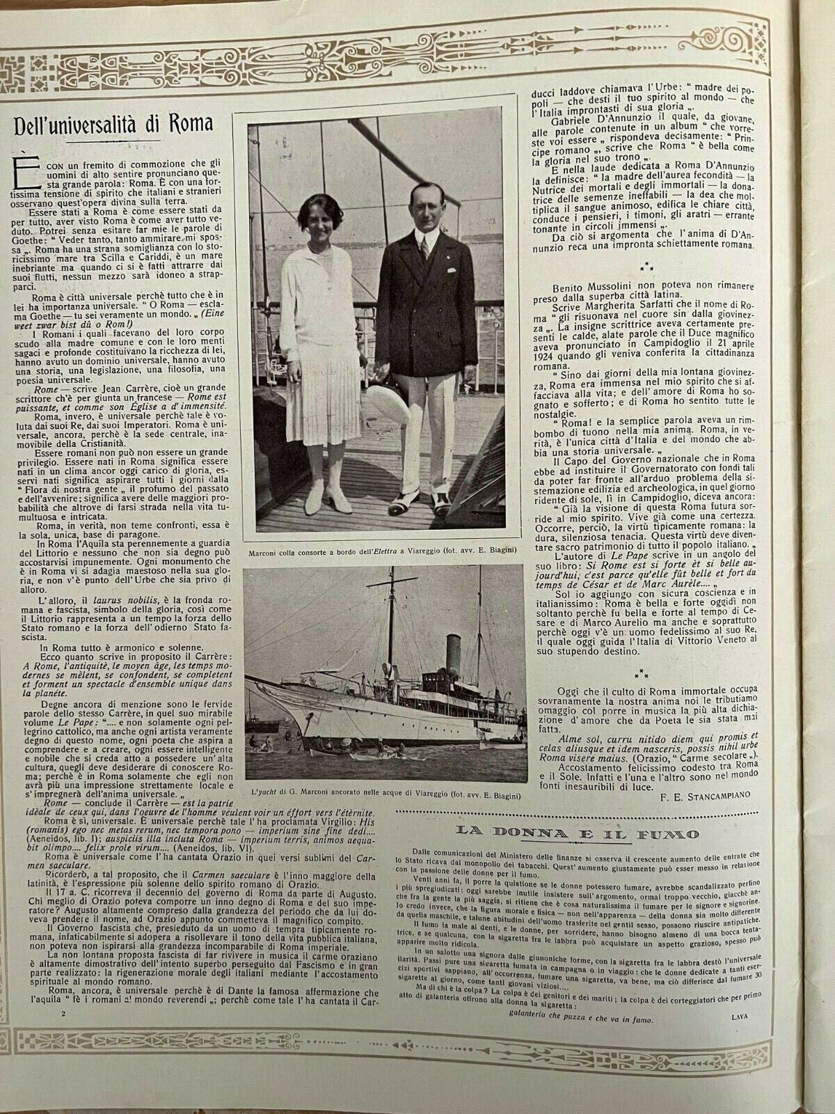 RIVISTA SCENA ILLUSTRATA DICEMBRE 1927 EDIZIONE DI GRAN LUSSO PER BIBLIOFILI