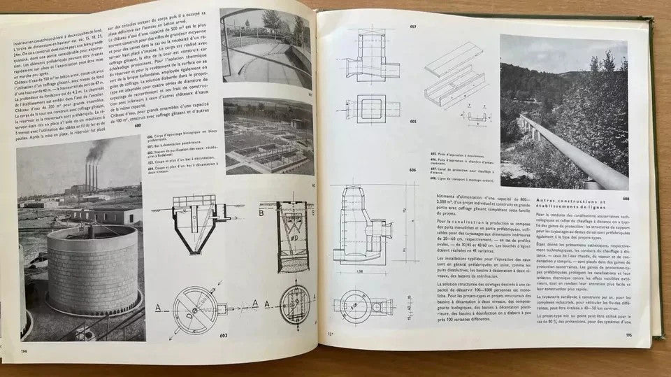 BUDAPEST INDUSTRIALISATION DU BATIMENT CONCEPTION DES PROJETS TECHNIQUES 1969