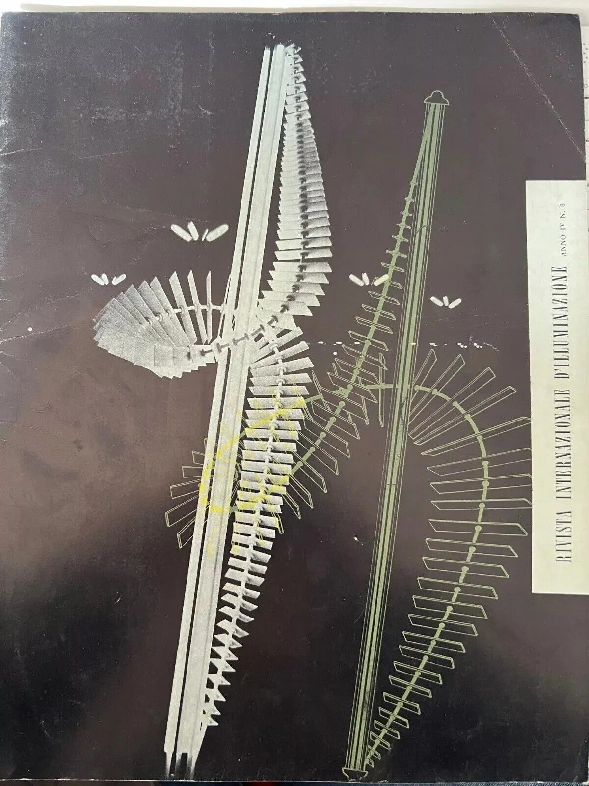 Architettura DESIGN Rivista Internazionale d'illuminazione anno IV n° 8 , 1959