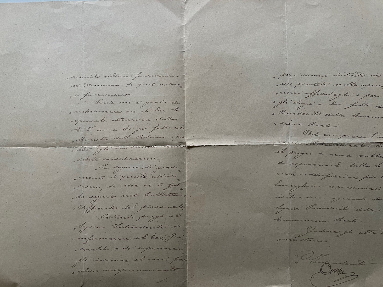 2 Documenti Reale Commissione d'Inchiesta per Napoli Commissione Saredo 1900