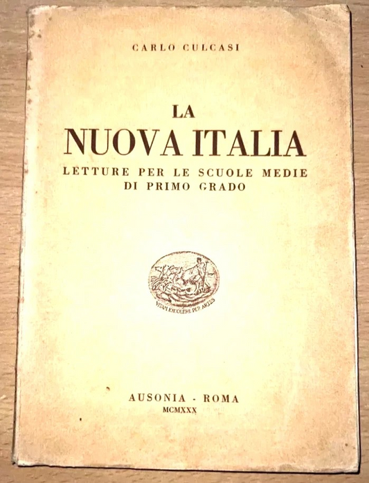 VENTENNIO LIBRO SCUOLE MEDIE 1930 LA GUERRA IL FASCISMO EDITRICE AUSONIA