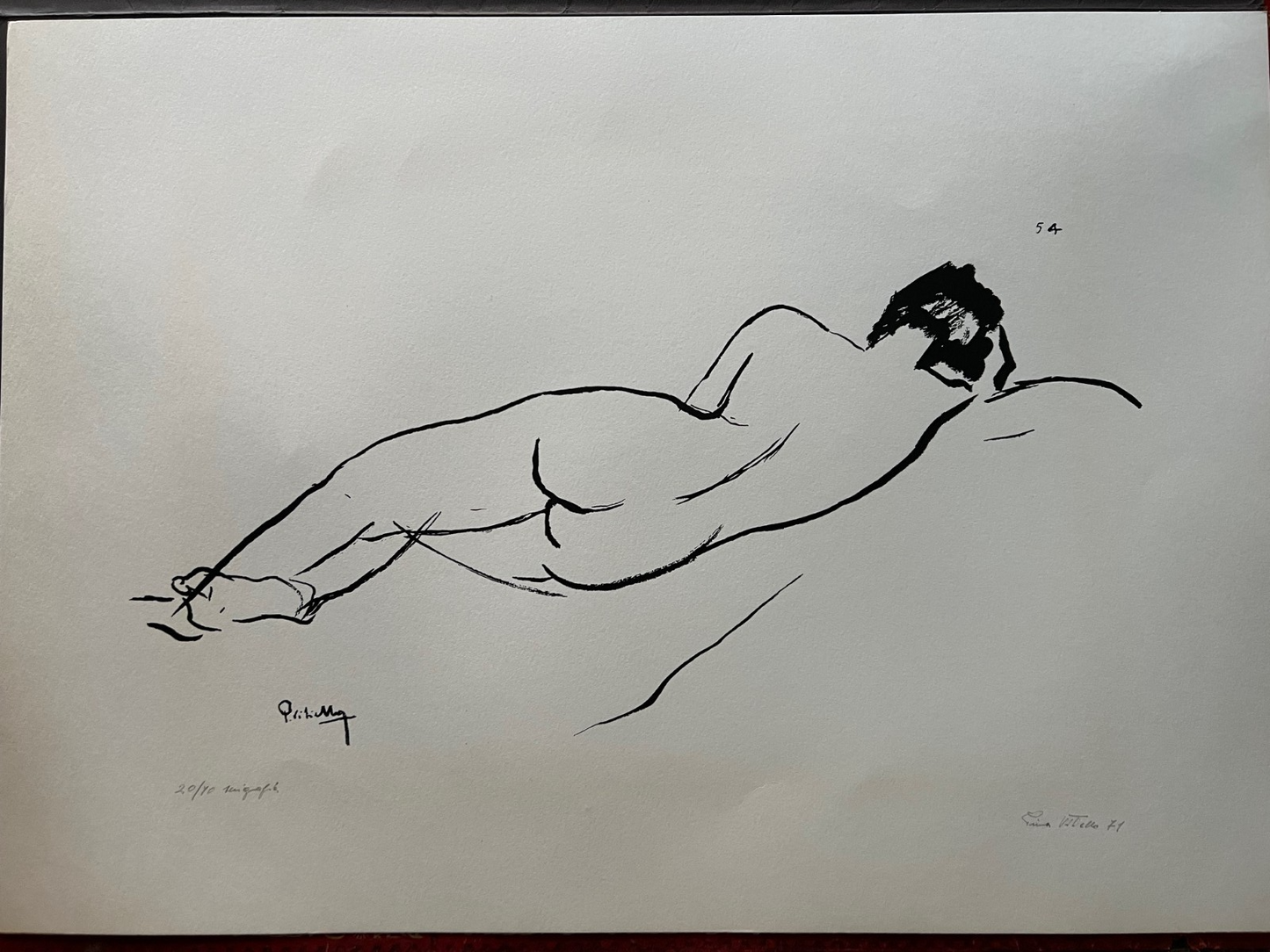 TORRE ANNUNZIATA OMAGGIO A PASQUALE VITIELLO 1971 5 SERIGRAFIE cm 70 X 50