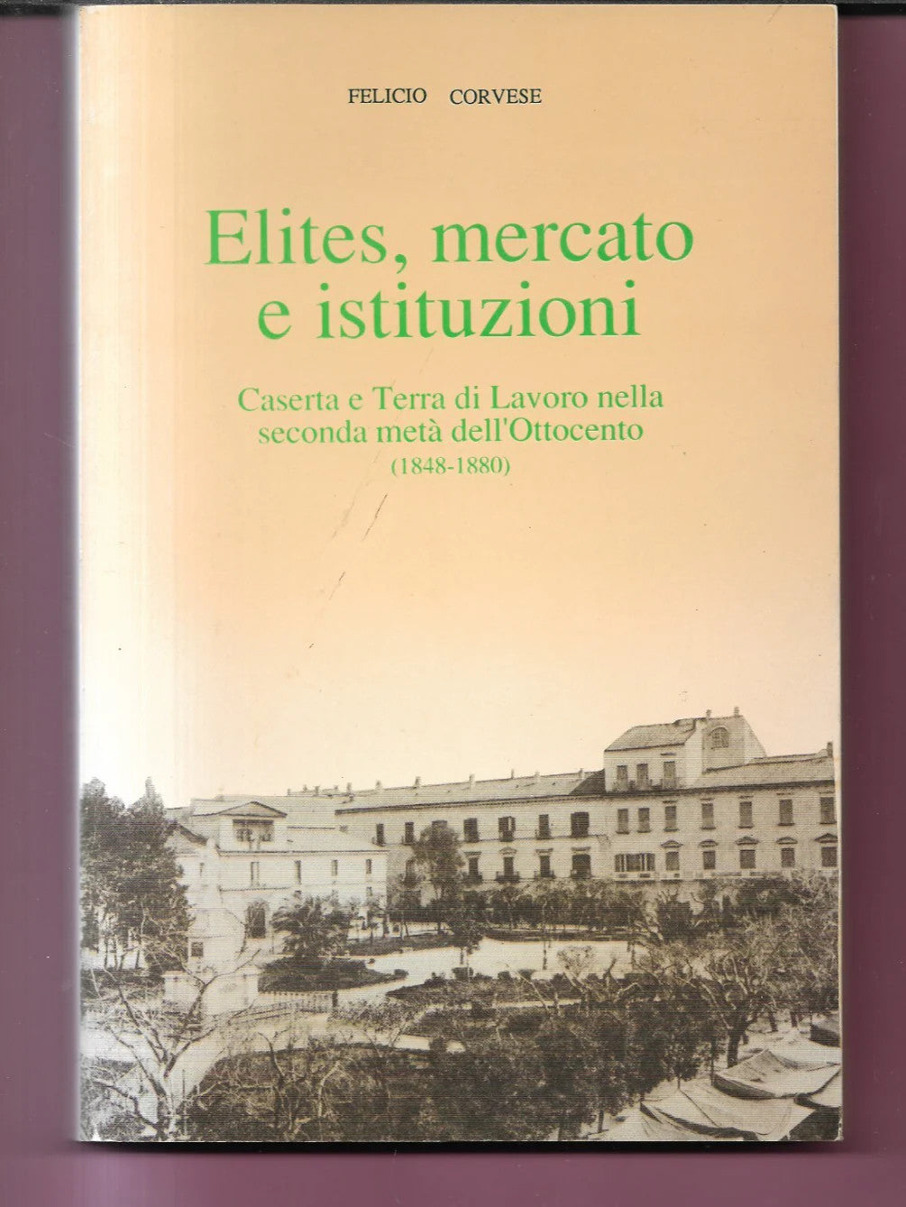 ELITES, MERCATO E ISTITUZIONI CASERTA E TERRA DI LAVORO SECONDA META' DELL'800