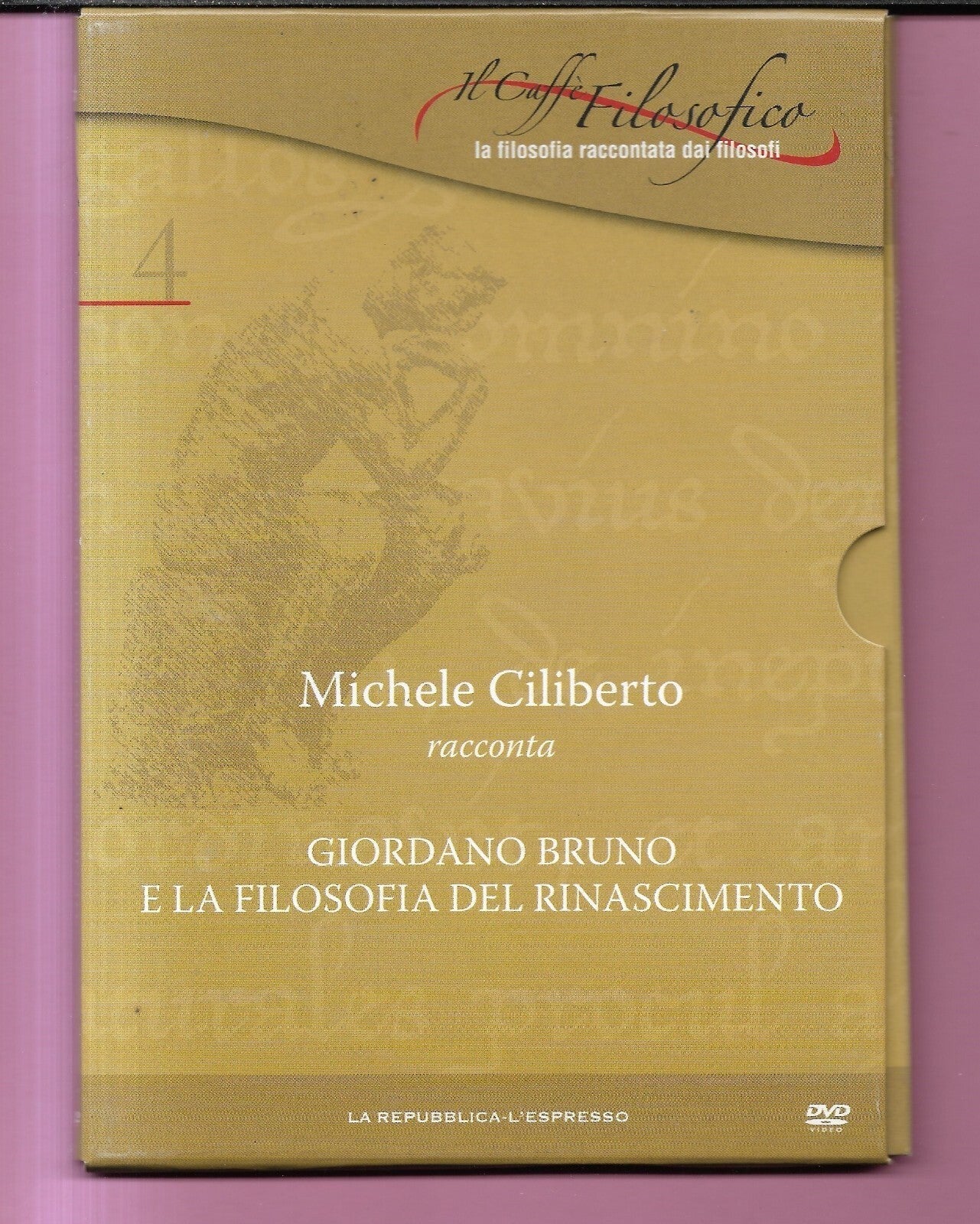 DVD MICHELE CILIBERTO RACCONTA GIORDANO BRUNO E LA FILOSOFIA DEL RINASCIMENTO
