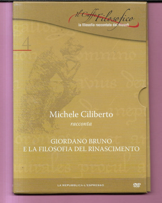 DVD MICHELE CILIBERTO RACCONTA GIORDANO BRUNO E LA FILOSOFIA DEL RINASCIMENTO