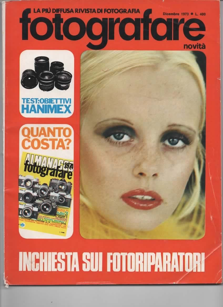 RIVISTA FOTOGRAFARE ANNO II N 12 DICEMBRE 1973 - NORMAN KULKIN