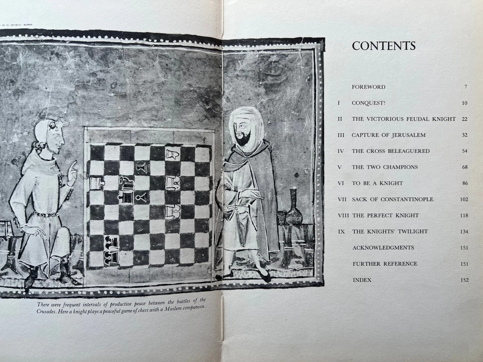 KNIGHTS OF THE CRUSADES CASSELL CARAVEL BOOK 1963 ILLUSTRATO CAVALIERI, CROCIATE