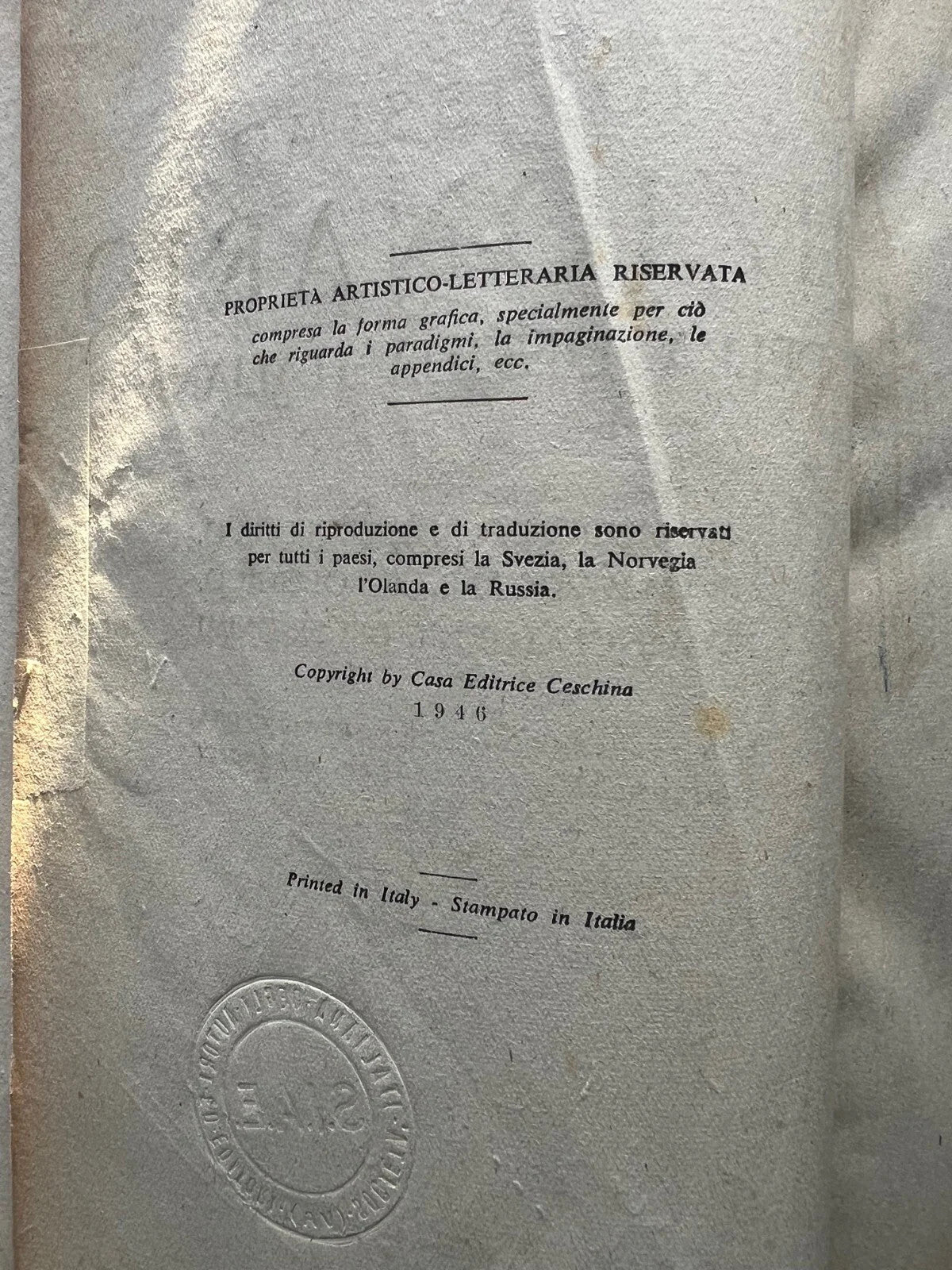 1946 F. PALAZZI NOVISSIMO DIZIONARIO DELLA LINGUA ITALIANA CESCHINA ILLUSTRAZION
