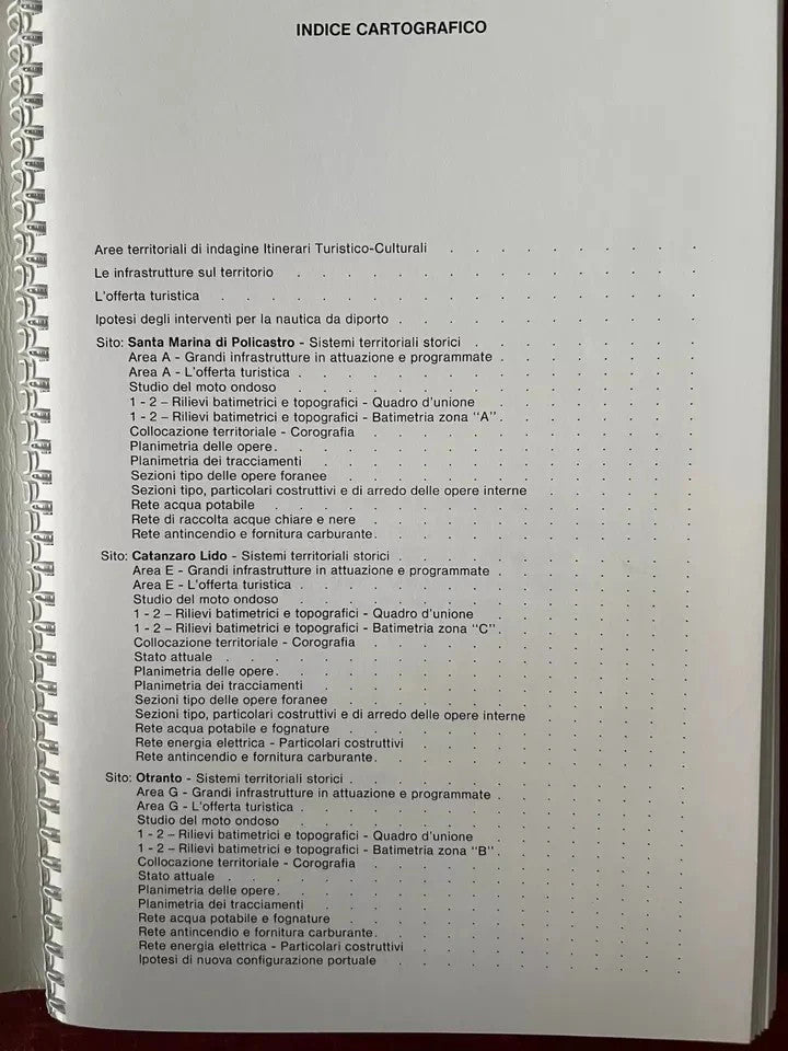 INGEGNERIA PORTUALITA' E SVILUPPO DEL TERRITORIO ESEMPI DI INTERVENTO INSUD 1988