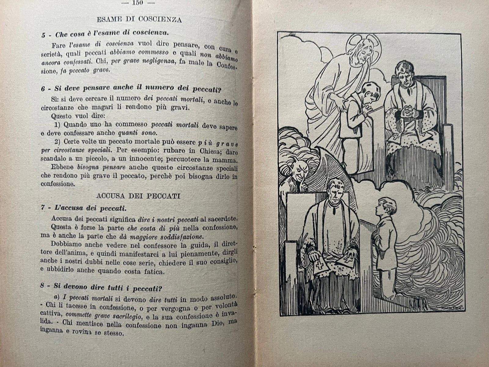 SCIENZA DI VITA VOL. II DIO E' L'AIUTO 1941 SAC. LUIGI LOCATELLI ILLUSTRATO