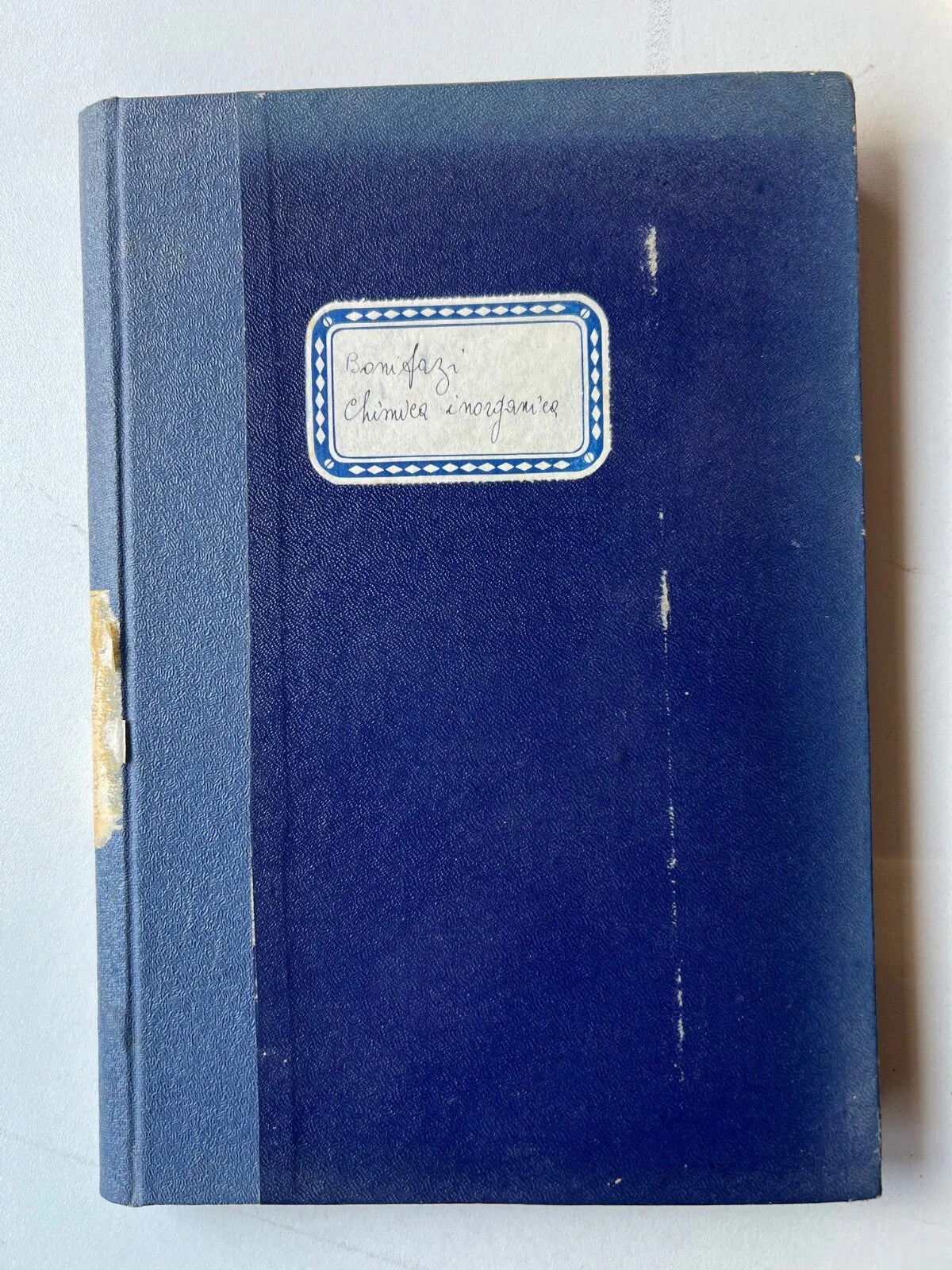BONIFAZI CORSO DI CHIMICA GENERALE E INORGANICA PARTE II TREVES 1950 PRIMA EDIZ