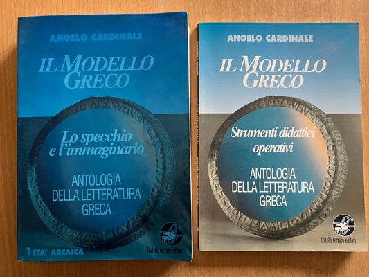 ANGELO CARDINALE IL MODELLO GRECO 1 ETA' ARCAICA FERRARO EDITORI 1993 + STRUMENT