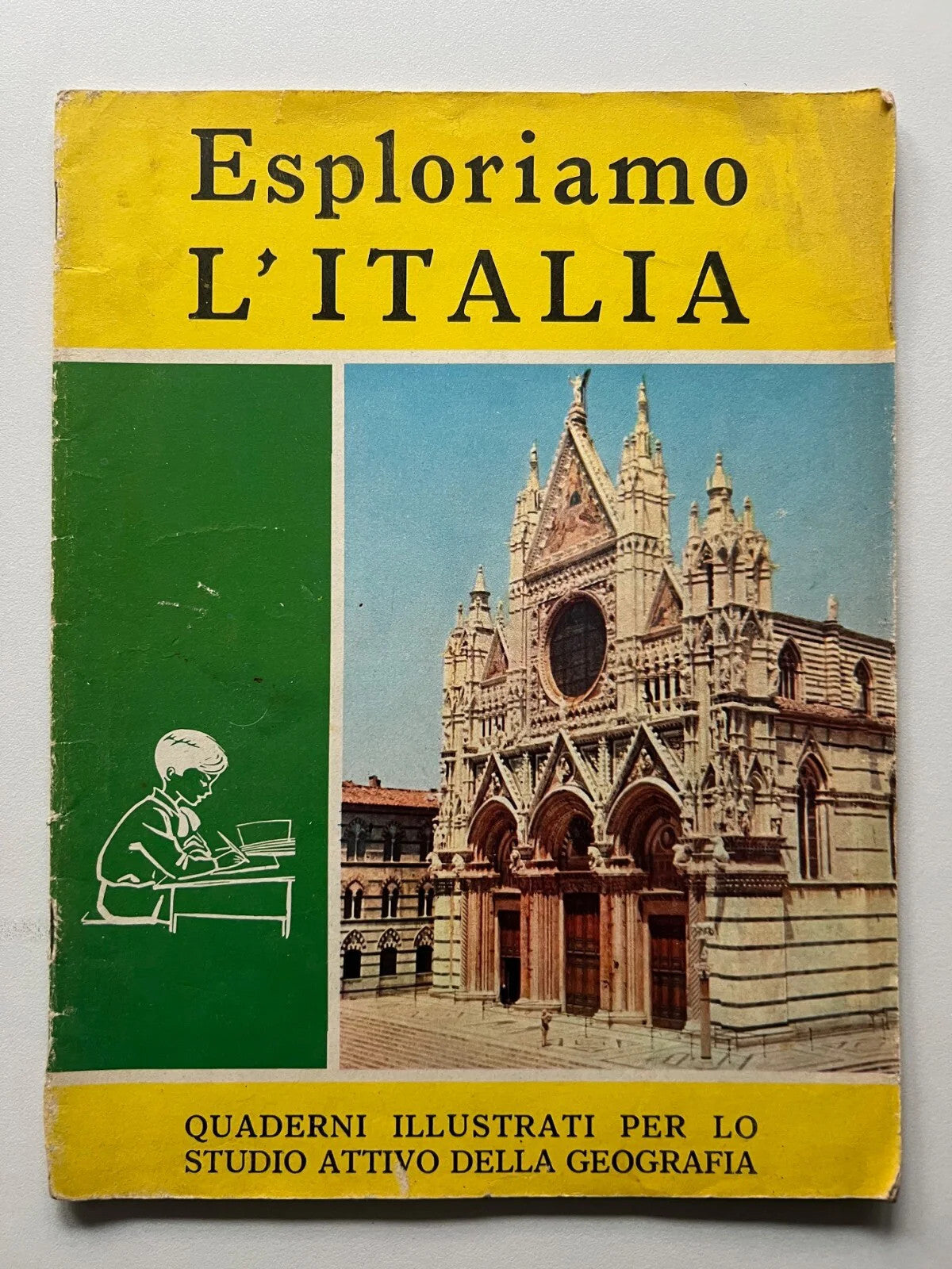 ESPLORIAMO L'ITALIA ALBO ILLUSTRATO STUDIO GEOGRAFIA 1963 EDITRICE LA SCUOLA