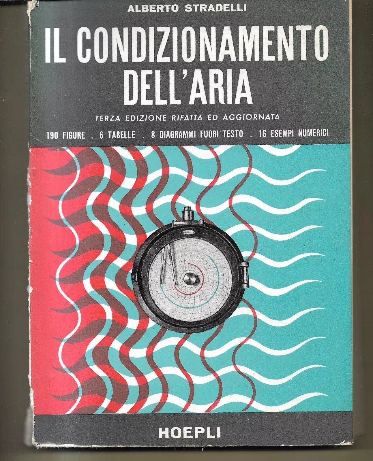 IL CONDIZIONAMENTO DELL'ARIA ALBERTO STRADELLI HOEPLI 1962 INGEGNERIA