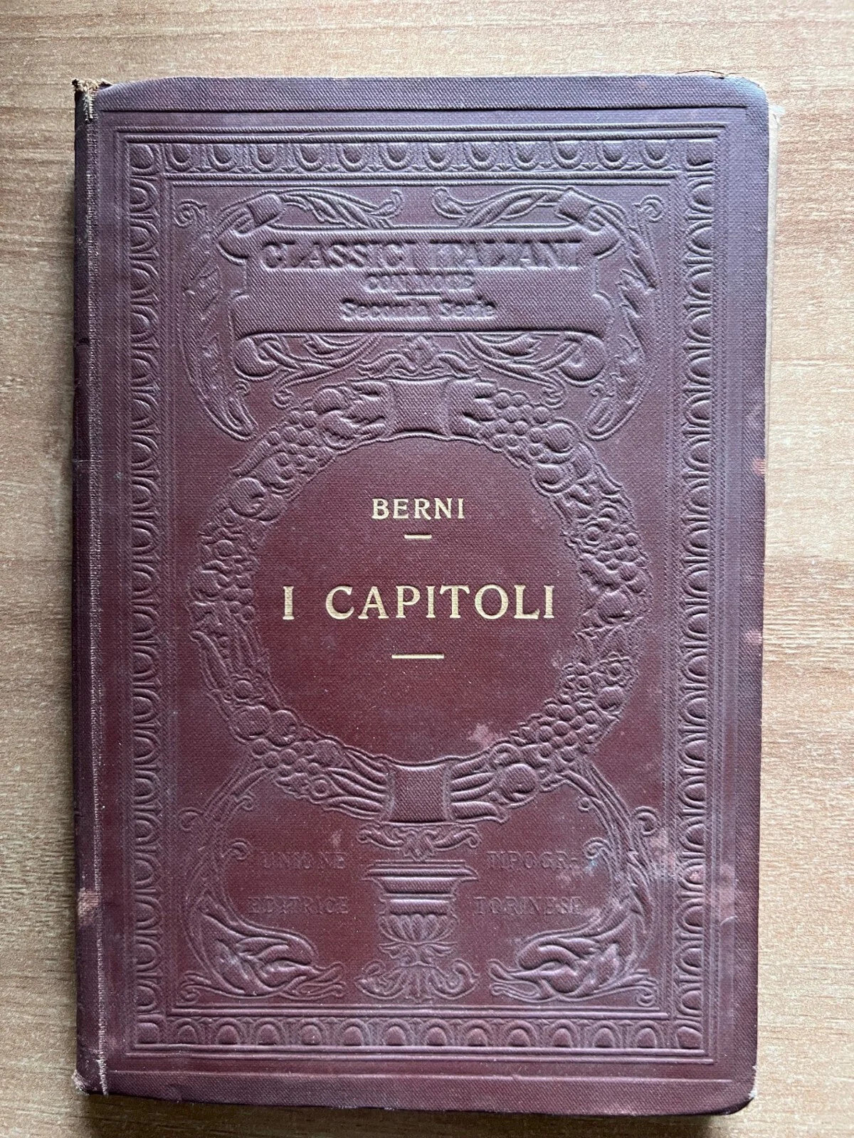 Francesco Berni I Capitoli UTET 1926