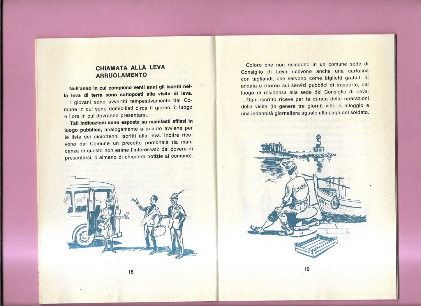 IL SERVIZIO MILITARE DI LEVA , DOVERI E DIRITTI DEL CITTADINO 1964 MINISTERO DIF