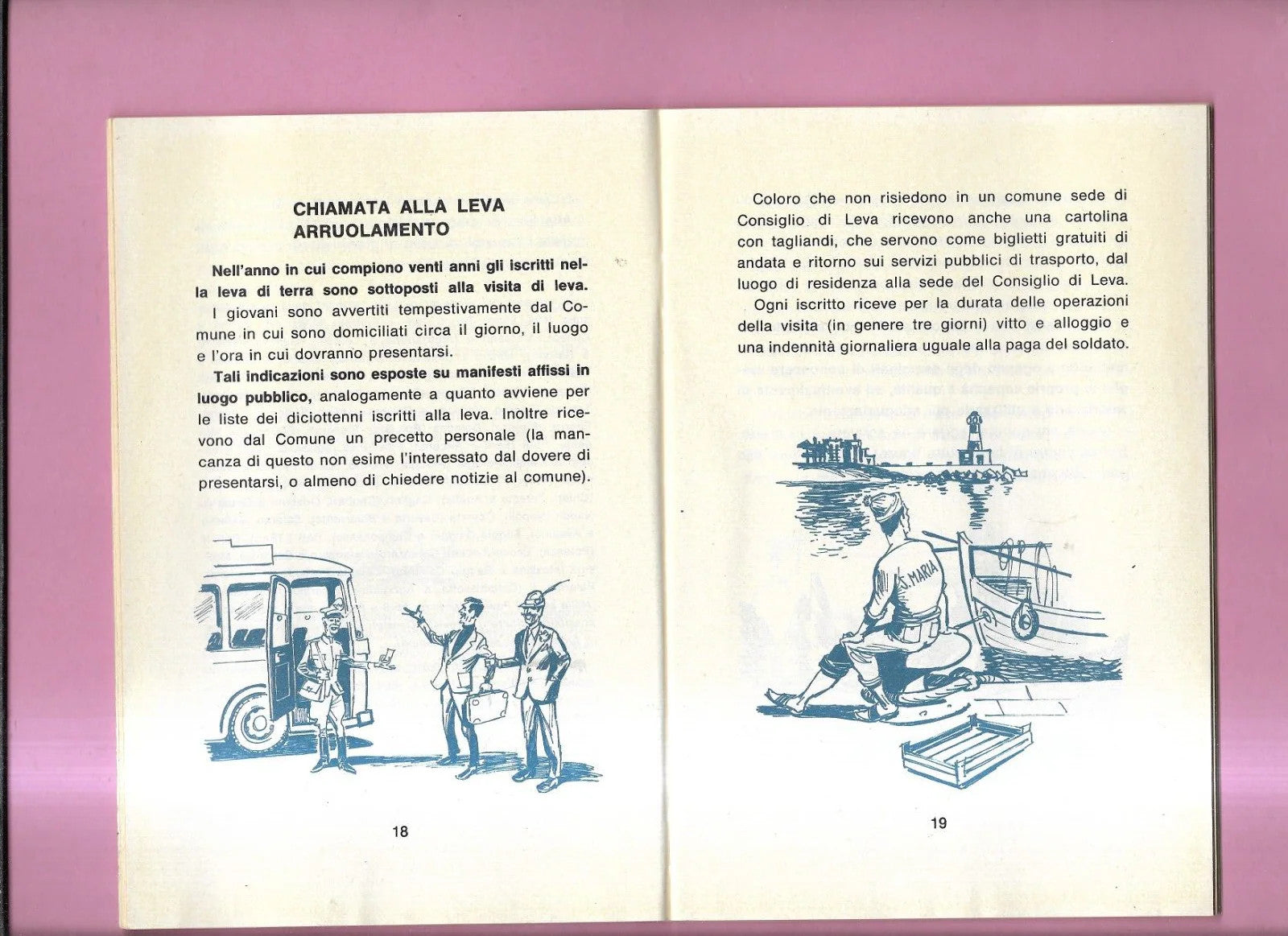 IL SERVIZIO MILITARE DI LEVA , DOVERI E DIRITTI DEL CITTADINO 1964 MINISTERO DIF
