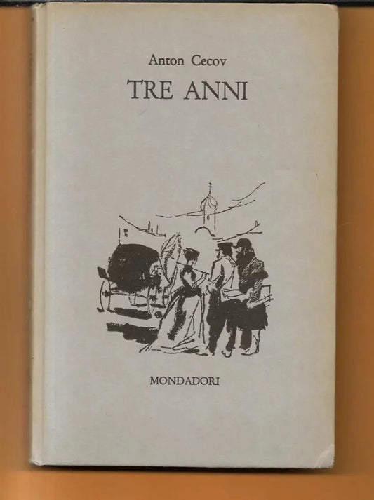 ANTON CECOV TRE ANNI MONDADORI 1960 PRIMA EDIZIONE ILLUSTRAZIONI DI F. FINTER