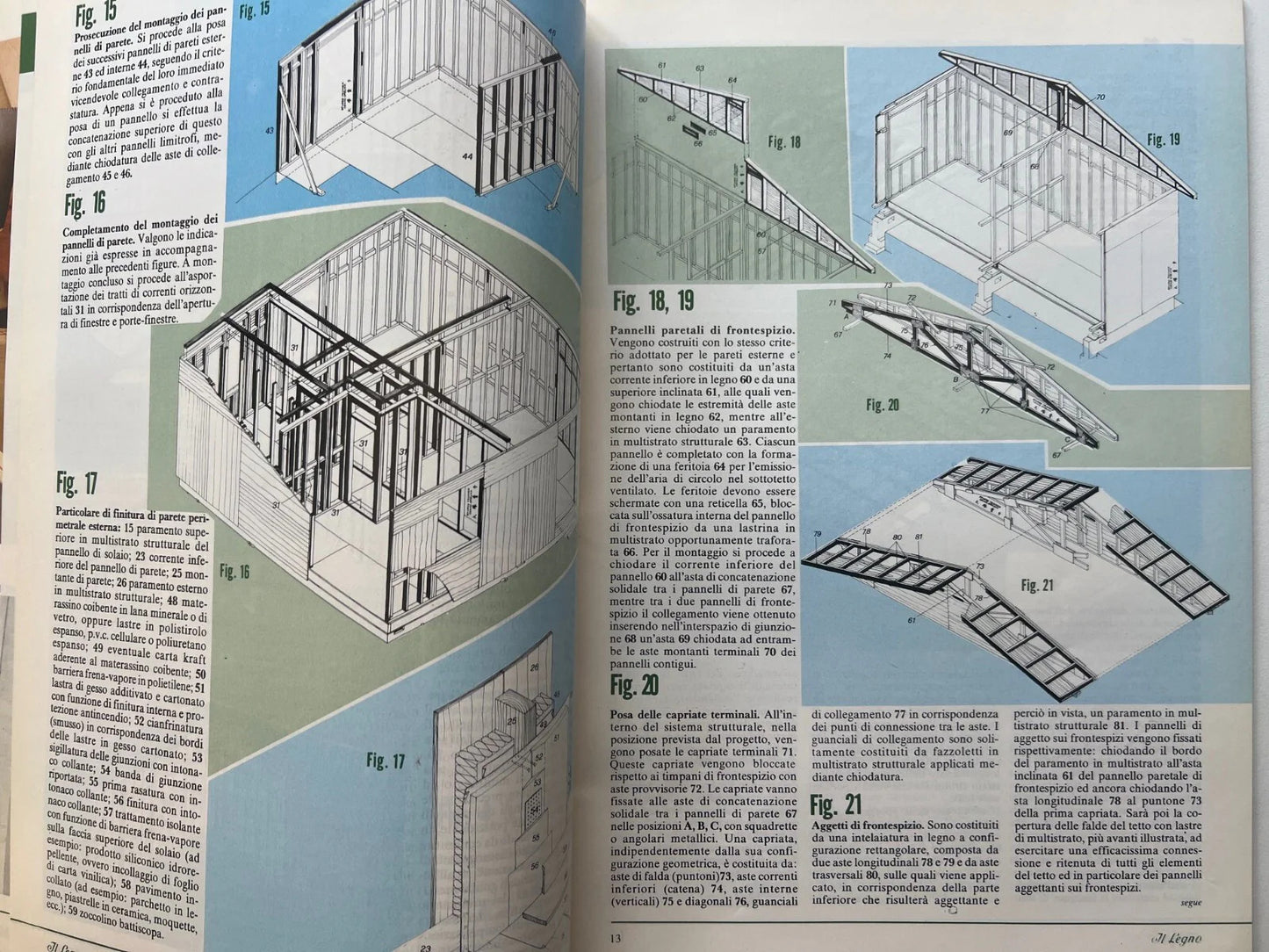 PROGETTO GUIDA CASA ANTISISMICA '80 IL LEGNO SPECIALE PROGETTI INGEGNERIA ARCHIT