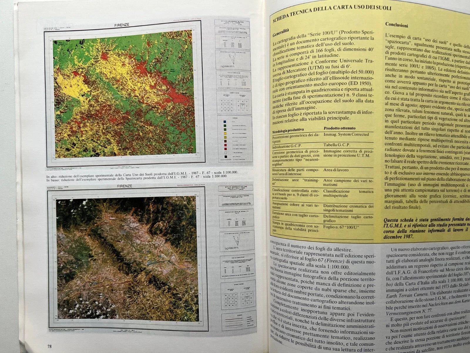 RIVISTA DOCUMENTI DEL TERRITORIO N. 9 - 10 / 1988 GEOLOGIA, CARTOGRAFIA, INGEGNE