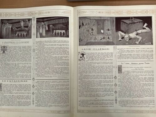 RIVISTA SCENA ILLUSTRATA APRILE 1927 EDIZIONE DI GRAN LUSSO PER BIBLIOFILI
