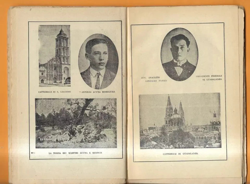 GIOVINEZZA EROICA MARTIRIO DI ALCUNI SOCI ASS CATTOLICA GIOVENTU' MESSICANA 1932