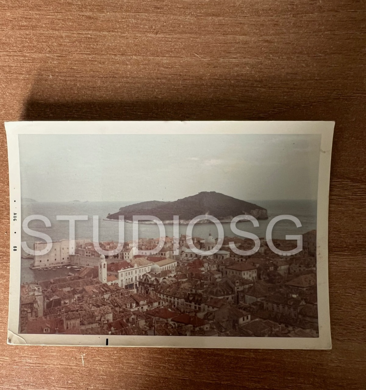 DUBROVNIK 1968 3 VECCHIE FOTO KODACOLOR JUGOSLAVIA , CROATIA