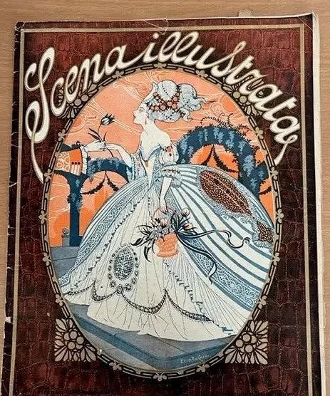 RIVISTA SCENA ILLUSTRATA MAGGIO 1927 GRAN LUSSO PER BIBLIOFILI EZIO ANICHINI