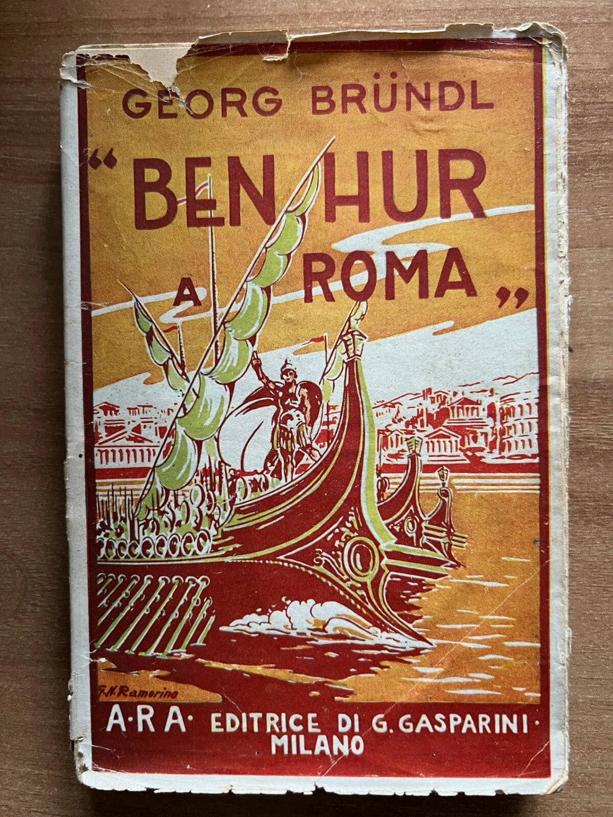 Georg Brundl Ben Hur a Roma editrice ARA