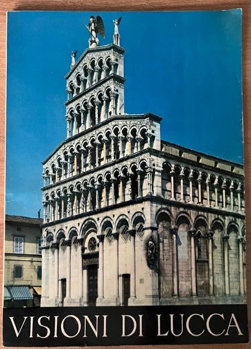 VISIONI DI LUCCA ISTITUTO GEOGRAFICO DE AGOSTINI 1958 - 24 TAVOLE A COLORI