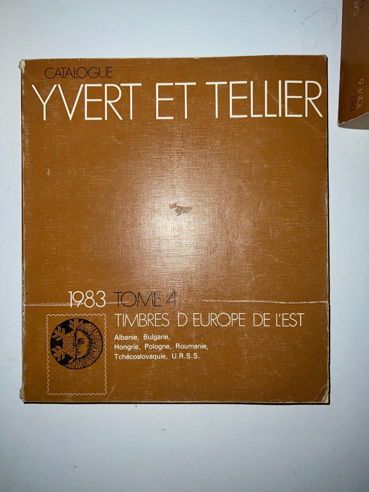 Yvert et Tellier 5 Cataloghi France - Europe de l'Ouest - Europe de l'Est - d'Ou