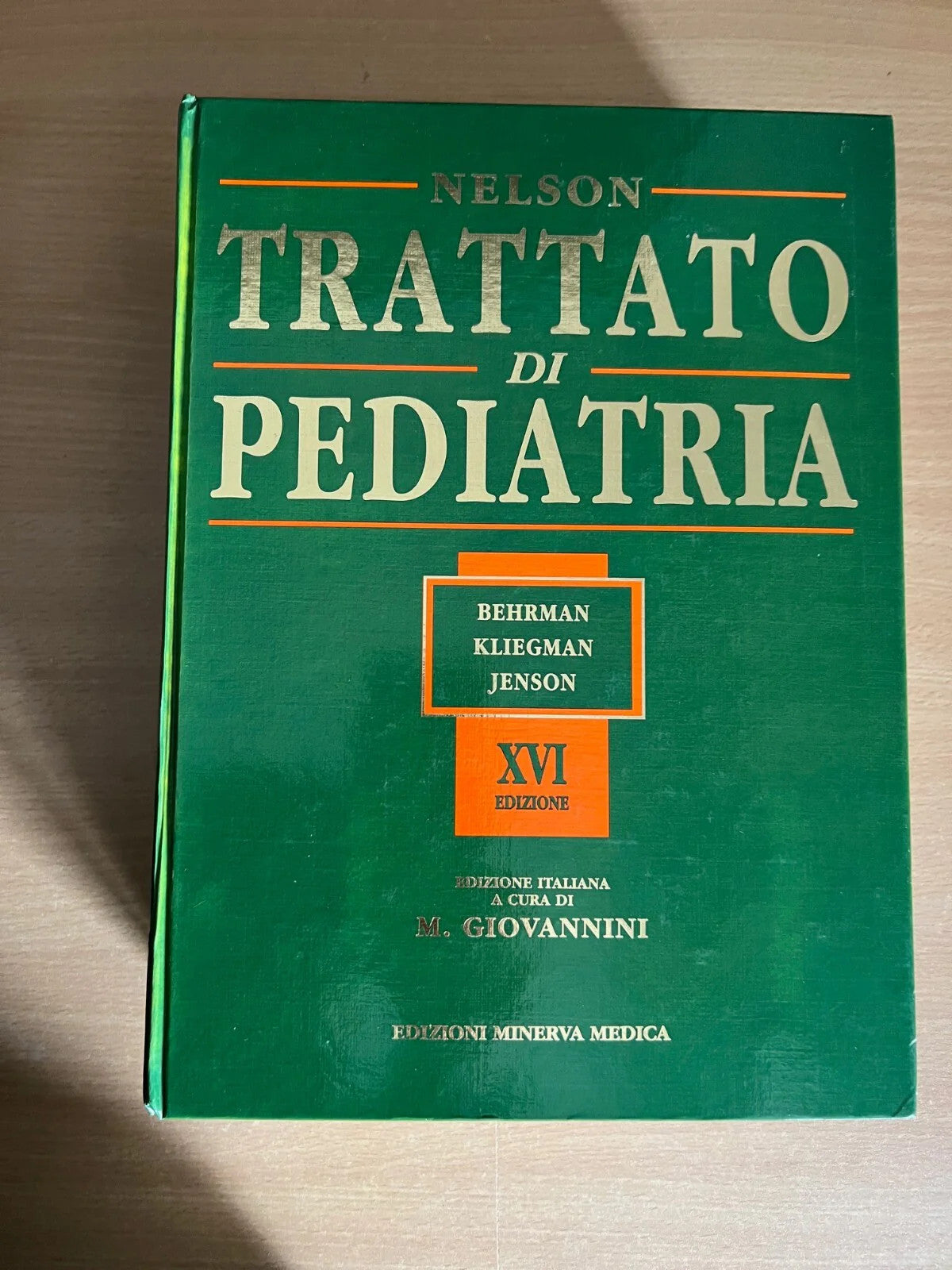 Nelson Trattato di Pediatria Minerva Medica 2002 Behrman - Kliegman - Jenson
