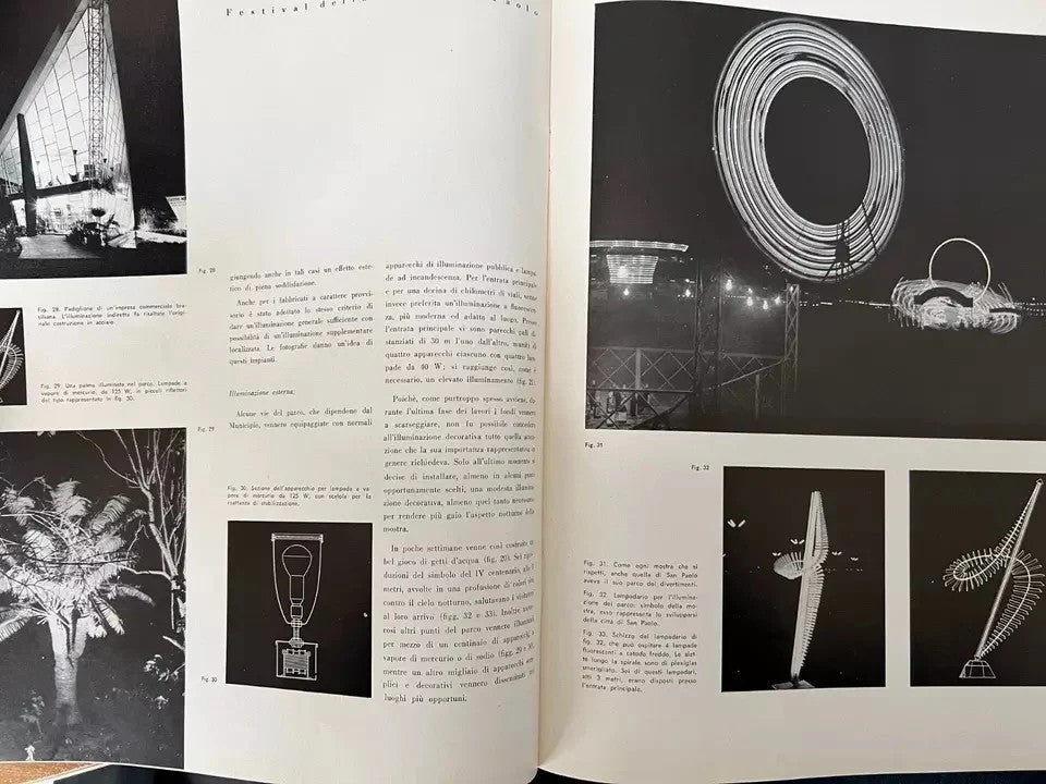 Architettura DESIGN Rivista Internazionale d'illuminazione anno IV n° 8 , 1959